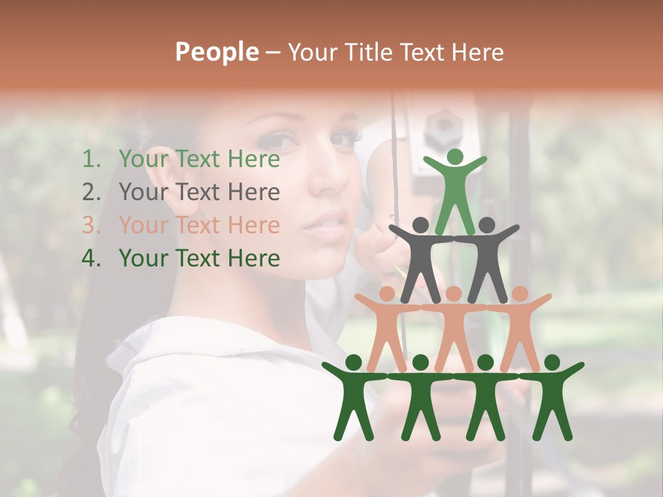 Outdoor Precision Look PowerPoint Template