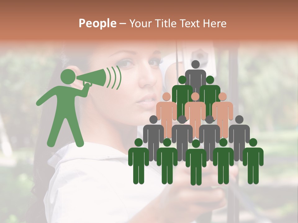 Outdoor Precision Look PowerPoint Template