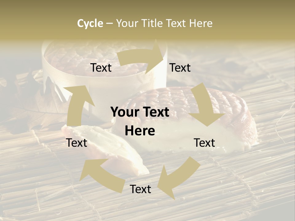 Gastronomy Food Cow's Milk Cheese PowerPoint Template