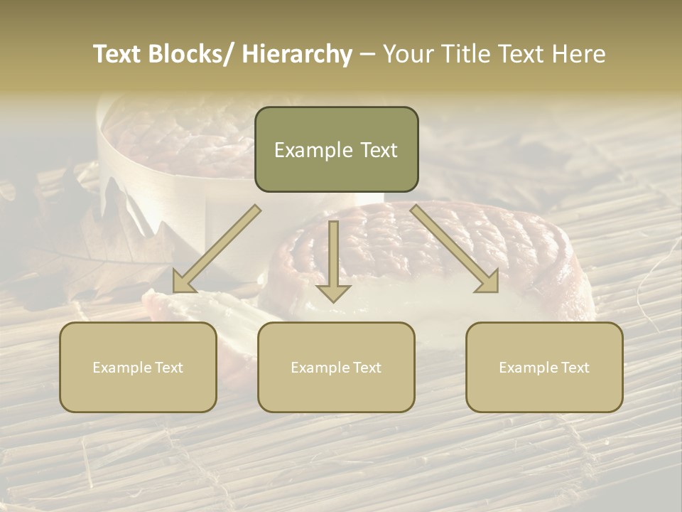 Gastronomy Food Cow's Milk Cheese PowerPoint Template