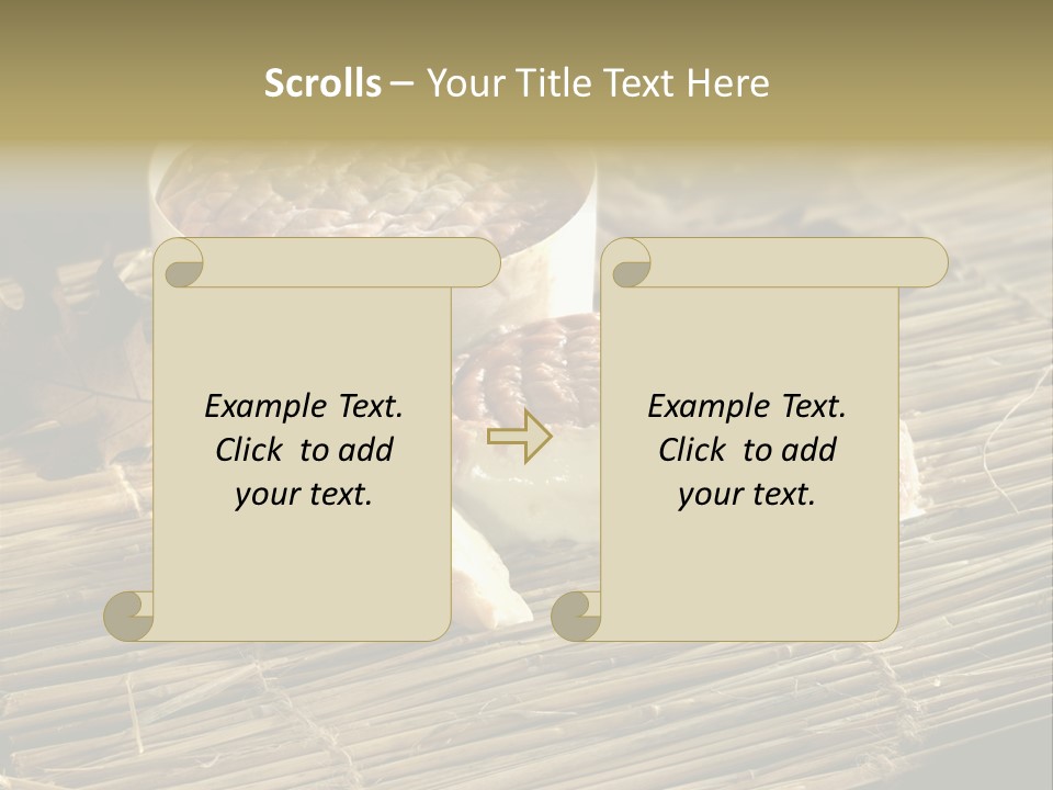 Gastronomy Food Cow's Milk Cheese PowerPoint Template