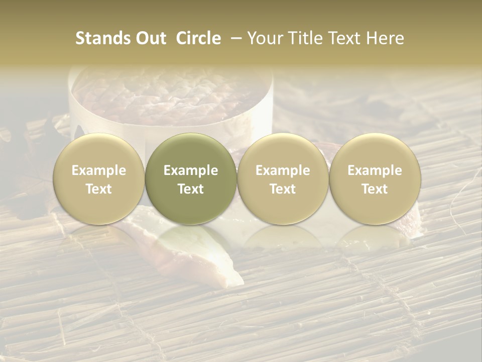 Gastronomy Food Cow's Milk Cheese PowerPoint Template