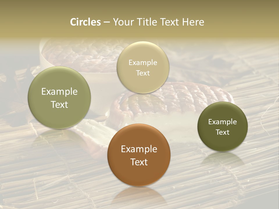 Gastronomy Food Cow's Milk Cheese PowerPoint Template