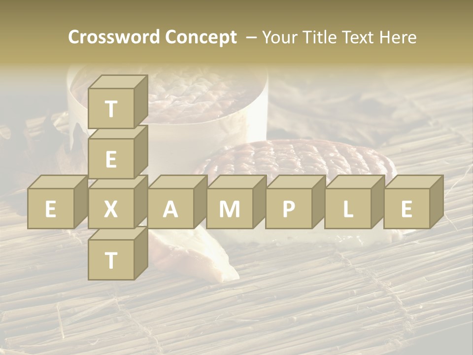 Gastronomy Food Cow's Milk Cheese PowerPoint Template