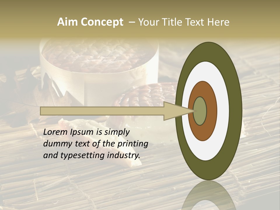 Gastronomy Food Cow's Milk Cheese PowerPoint Template