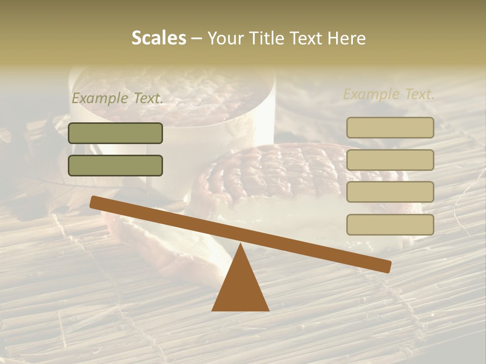 Gastronomy Food Cow's Milk Cheese PowerPoint Template