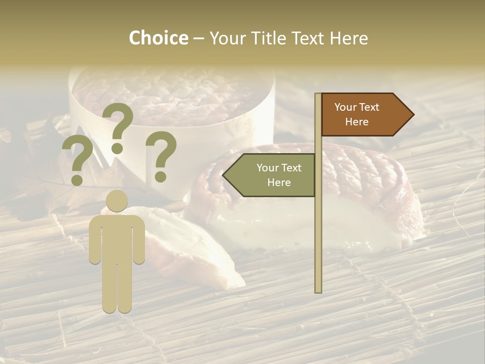 Gastronomy Food Cow's Milk Cheese PowerPoint Template