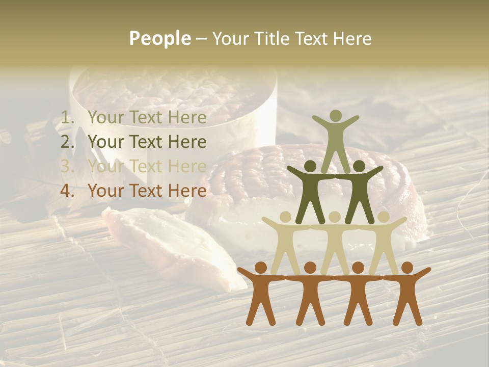 Gastronomy Food Cow's Milk Cheese PowerPoint Template