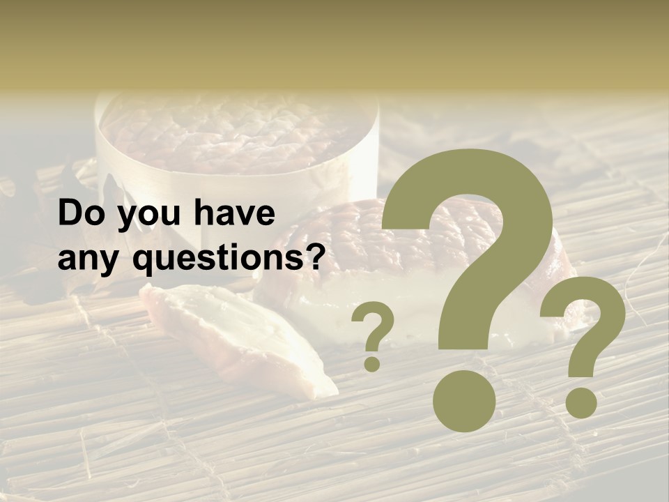 Gastronomy Food Cow's Milk Cheese PowerPoint Template