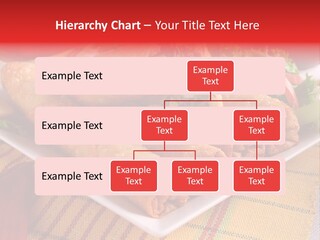 Napkin Teatime Roll PowerPoint Template