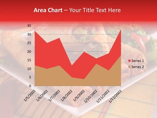 Napkin Teatime Roll PowerPoint Template