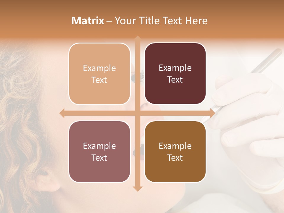 Clinical Girl Assistant PowerPoint Template