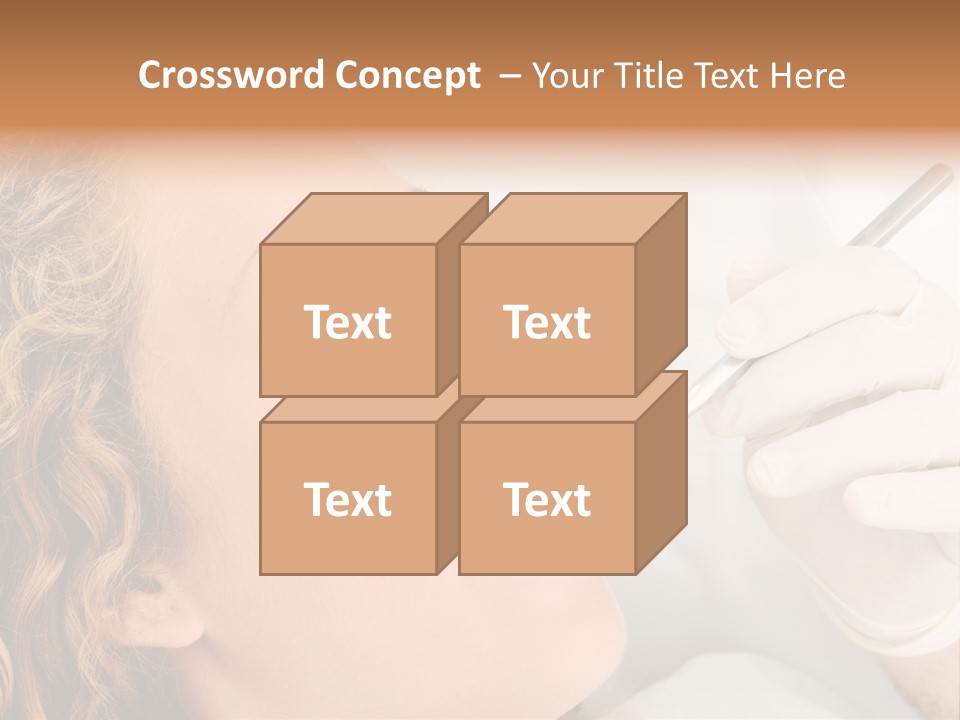 Clinical Girl Assistant PowerPoint Template