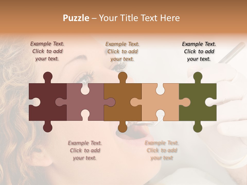 Clinical Girl Assistant PowerPoint Template