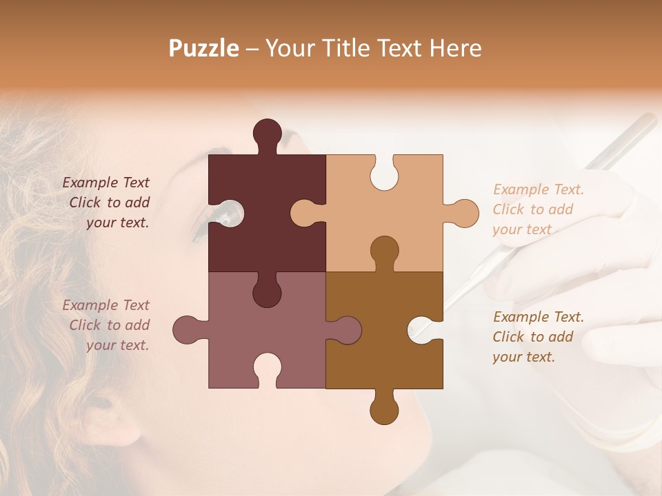 Clinical Girl Assistant PowerPoint Template