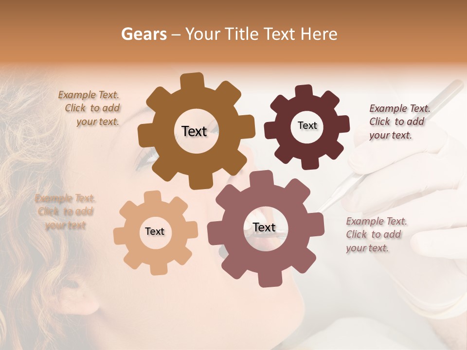 Clinical Girl Assistant PowerPoint Template