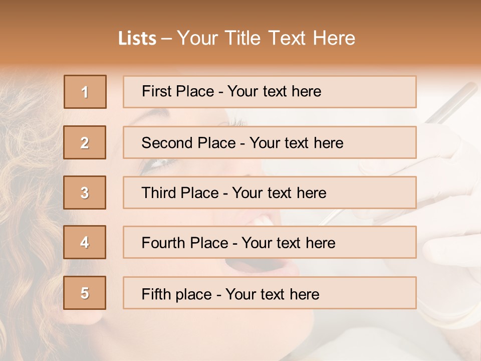 Clinical Girl Assistant PowerPoint Template