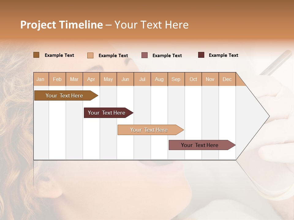 Clinical Girl Assistant PowerPoint Template