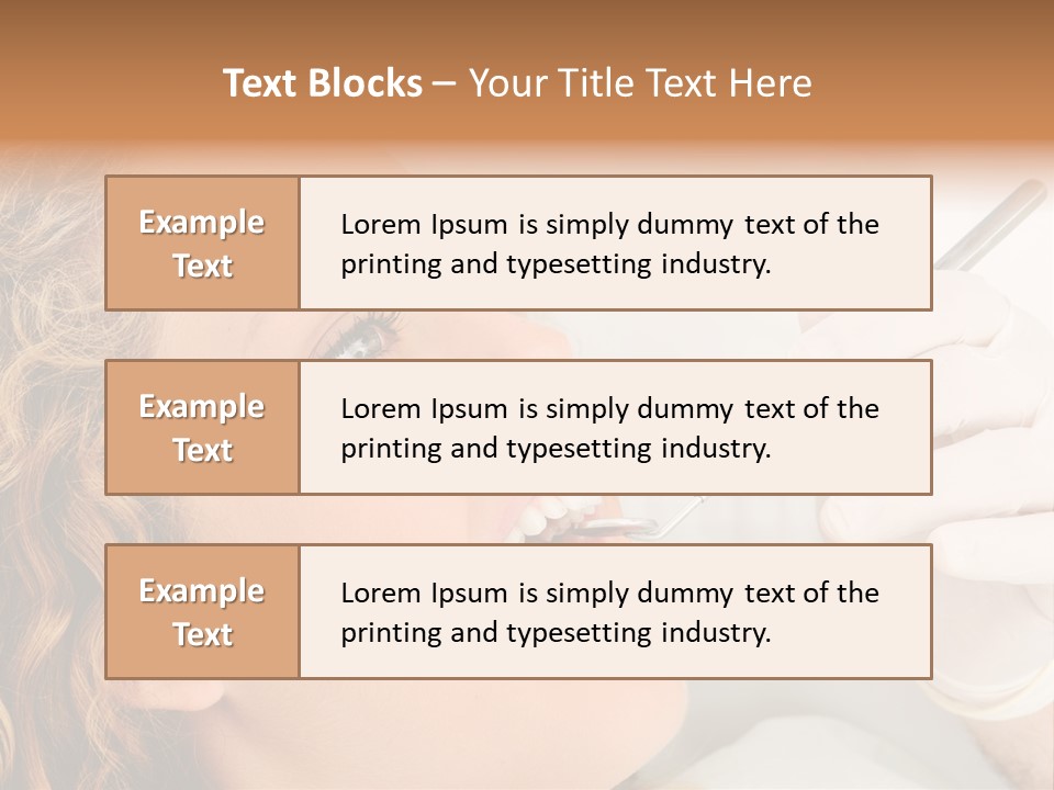 Clinical Girl Assistant PowerPoint Template