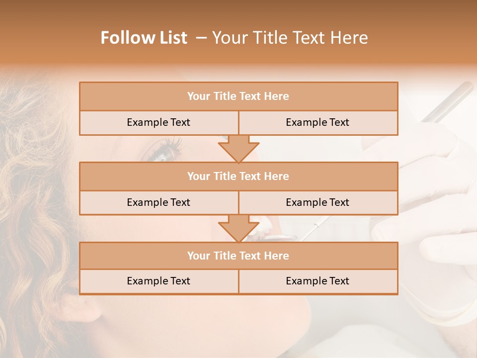 Clinical Girl Assistant PowerPoint Template