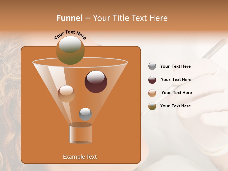 Clinical Girl Assistant PowerPoint Template
