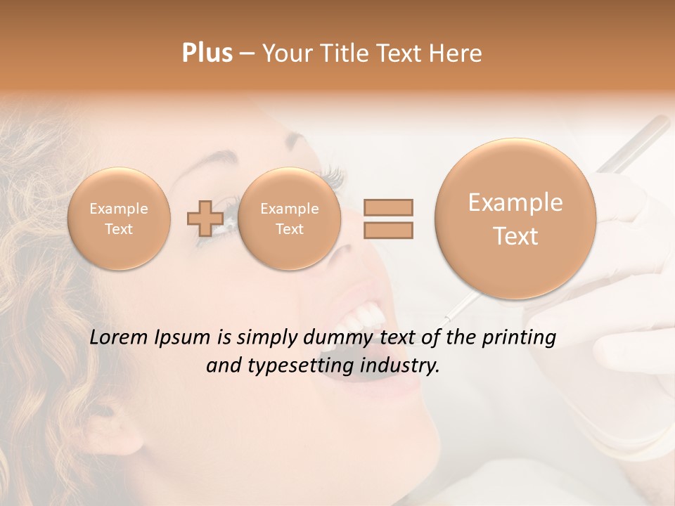 Clinical Girl Assistant PowerPoint Template