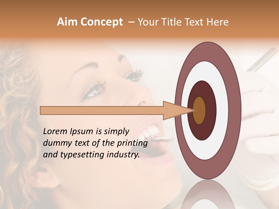 Clinical Girl Assistant PowerPoint Template