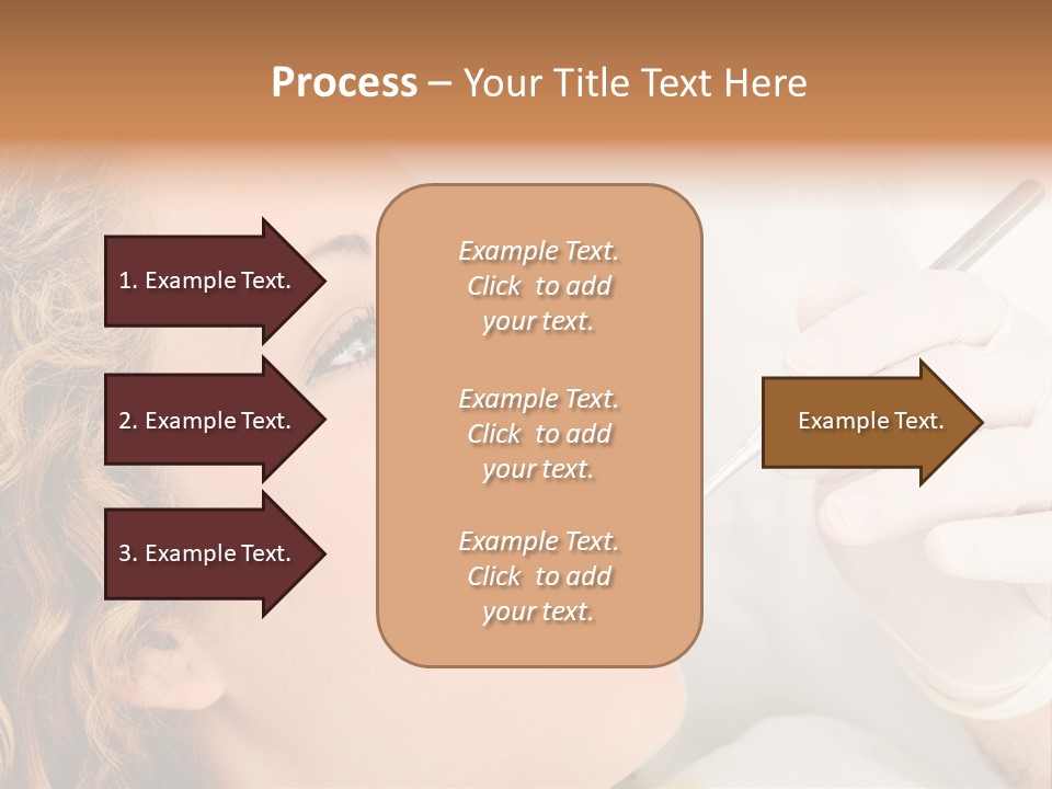 Clinical Girl Assistant PowerPoint Template