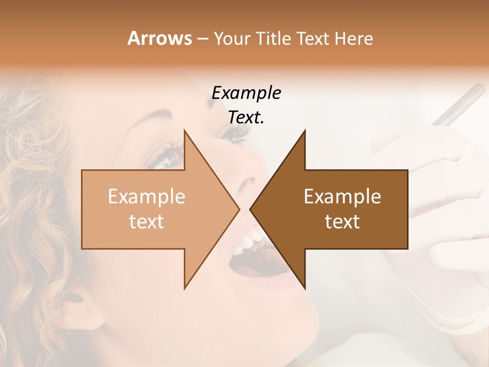 Clinical Girl Assistant PowerPoint Template