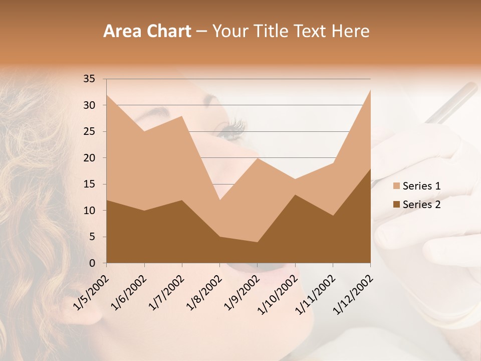 Clinical Girl Assistant PowerPoint Template
