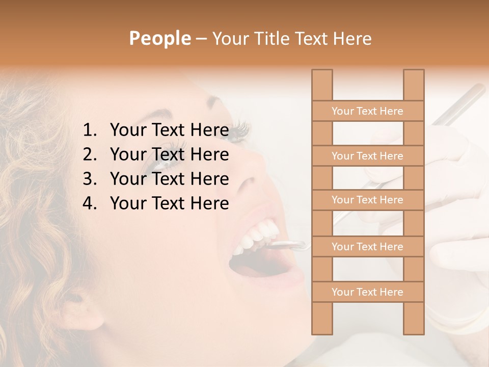 Clinical Girl Assistant PowerPoint Template