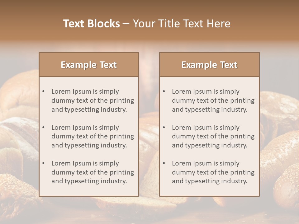 Baking Cutting Cooking PowerPoint Template