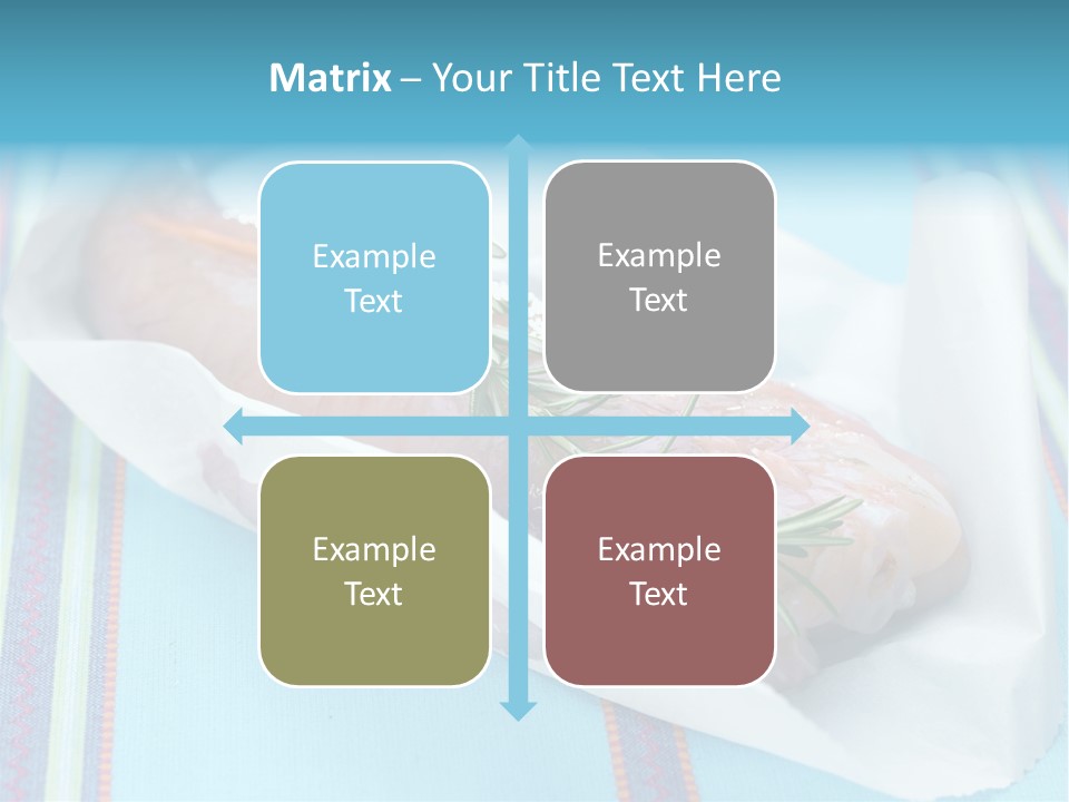 Color Ingredient Fish PowerPoint Template