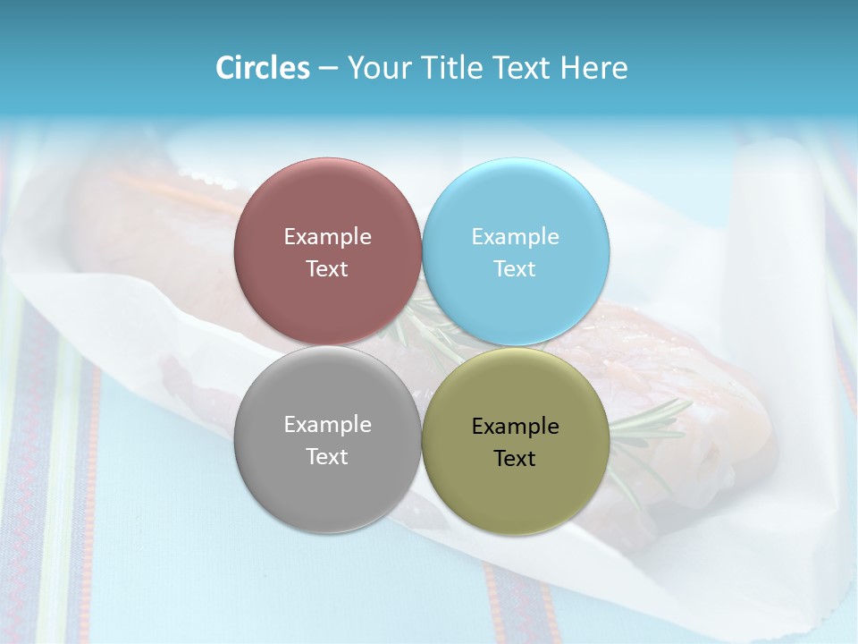 Color Ingredient Fish PowerPoint Template