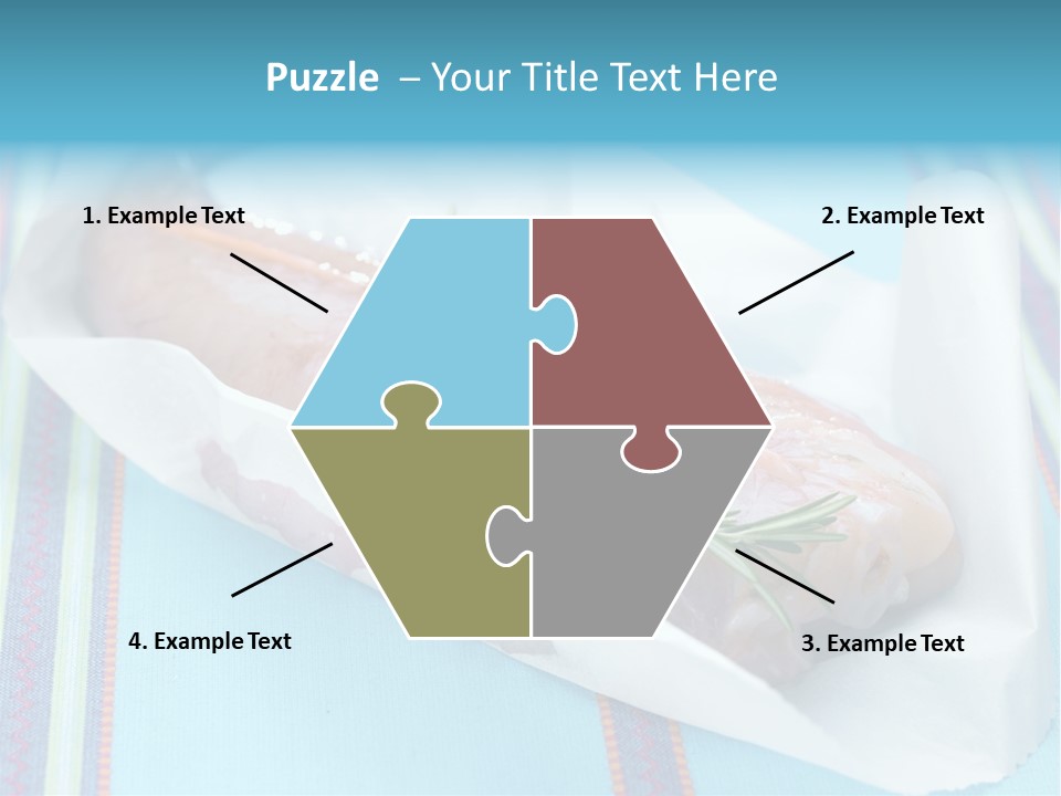 Color Ingredient Fish PowerPoint Template