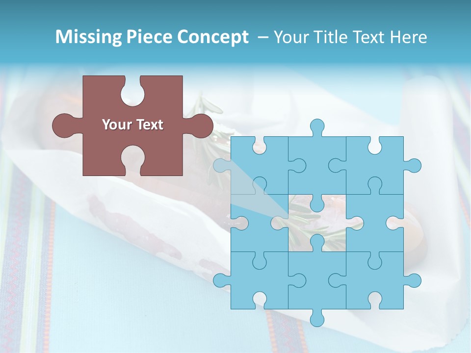 Color Ingredient Fish PowerPoint Template