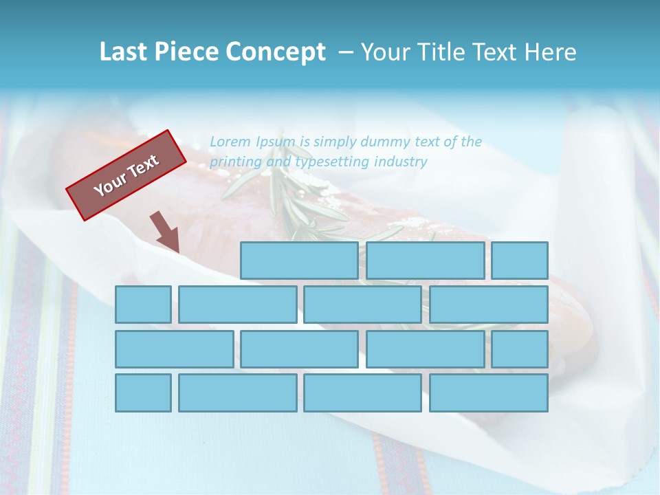 Color Ingredient Fish PowerPoint Template