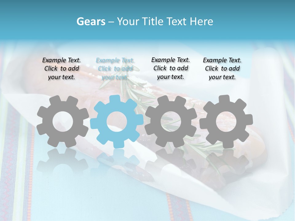 Color Ingredient Fish PowerPoint Template