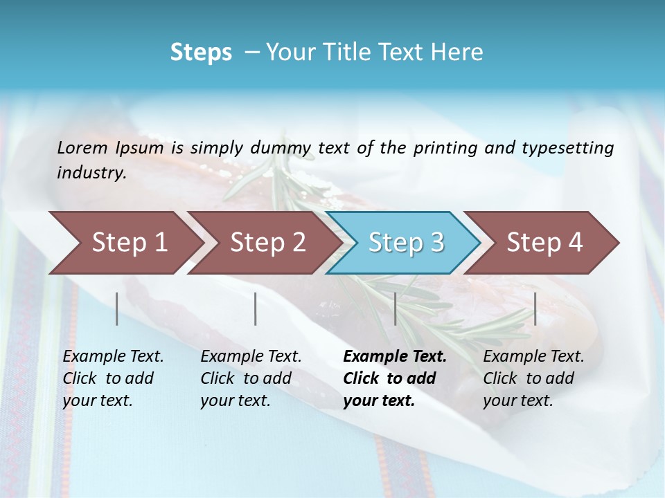Color Ingredient Fish PowerPoint Template