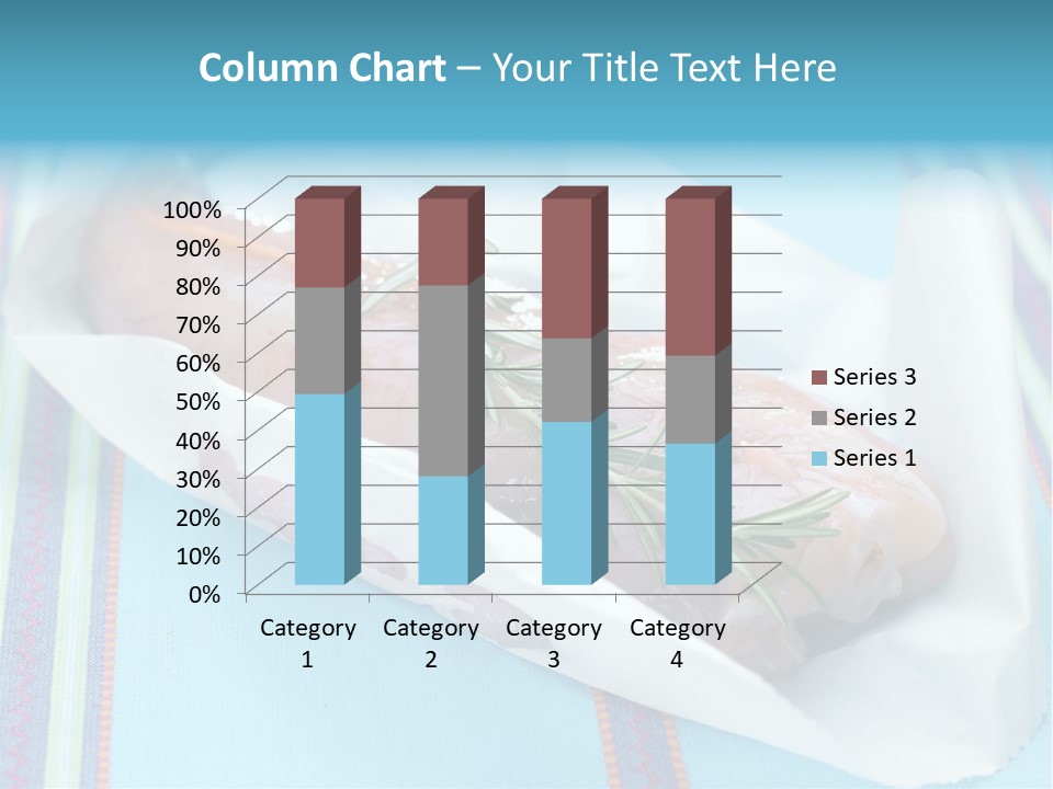 Color Ingredient Fish PowerPoint Template