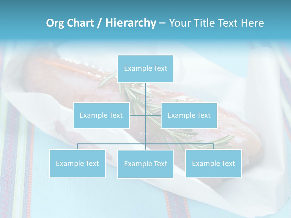 Color Ingredient Fish PowerPoint Template