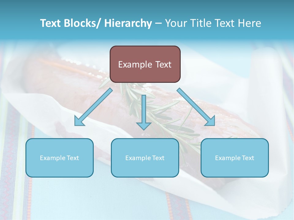 Color Ingredient Fish PowerPoint Template