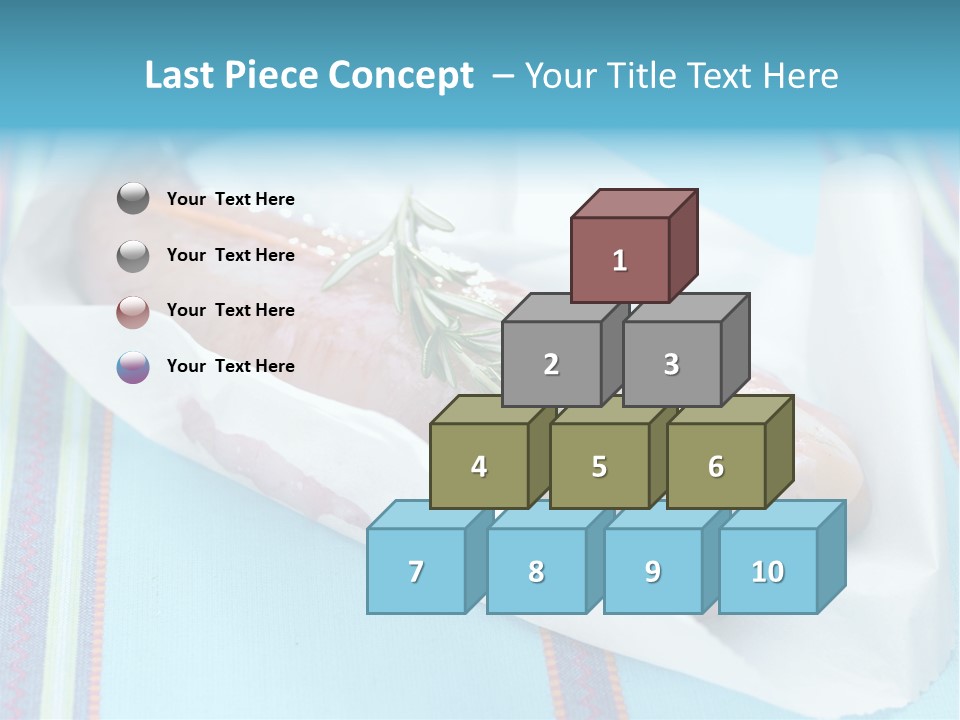 Color Ingredient Fish PowerPoint Template