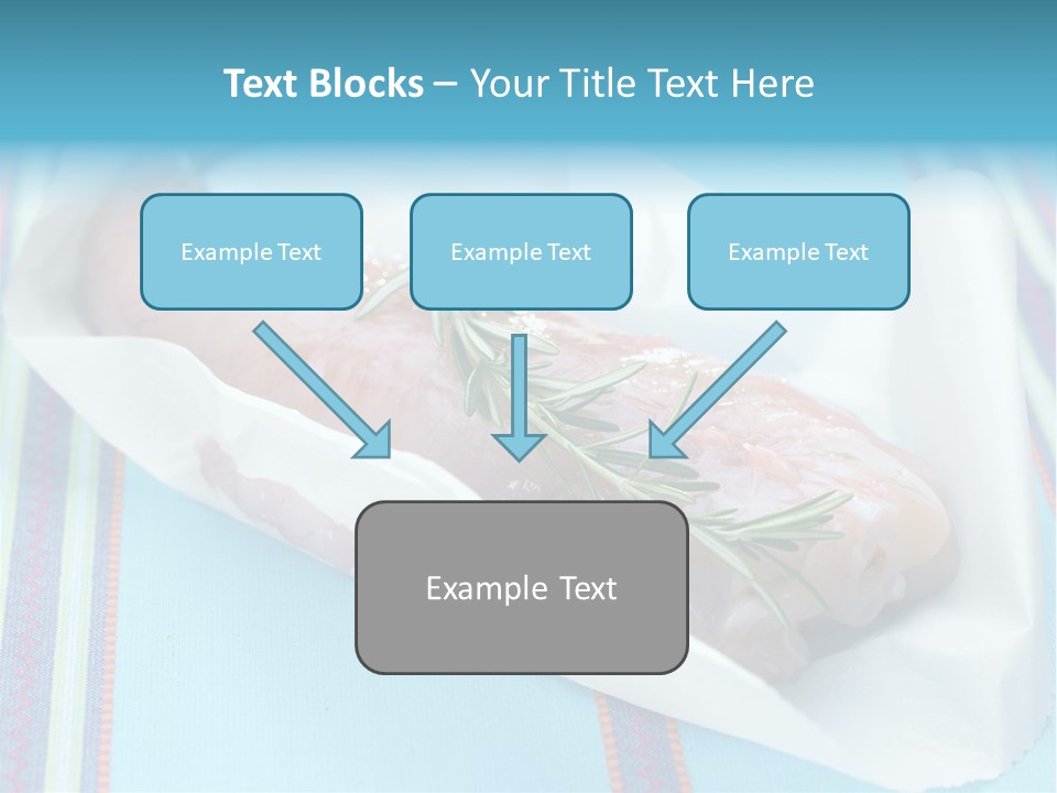 Color Ingredient Fish PowerPoint Template