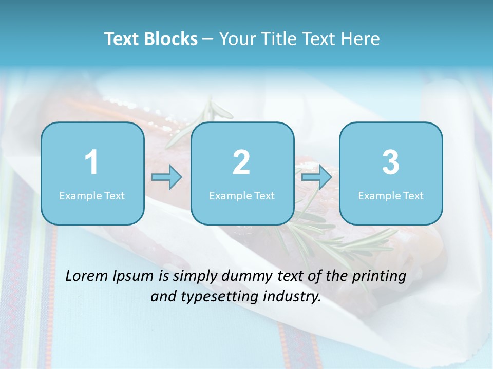 Color Ingredient Fish PowerPoint Template