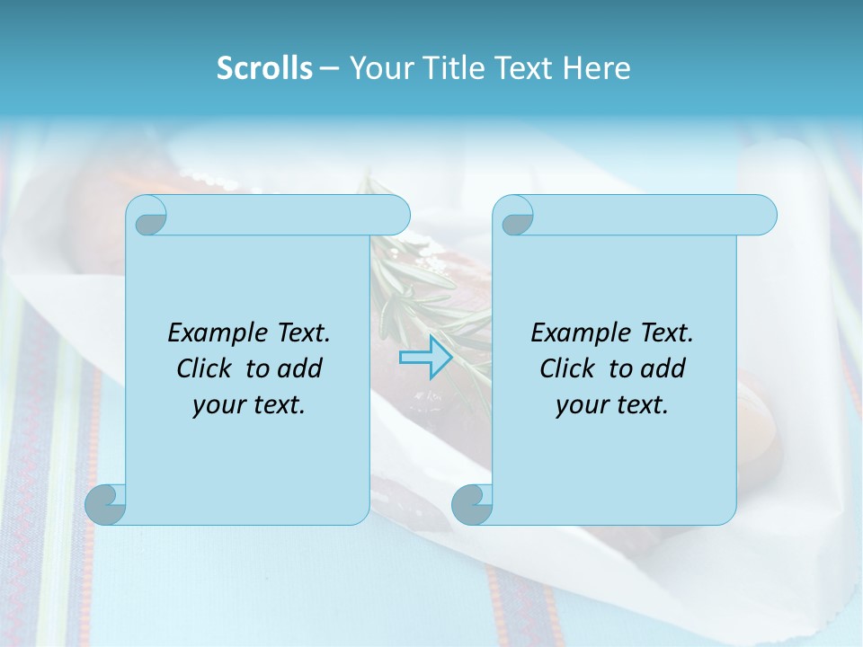 Color Ingredient Fish PowerPoint Template