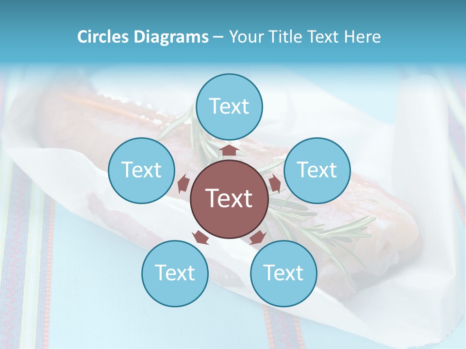 Color Ingredient Fish PowerPoint Template