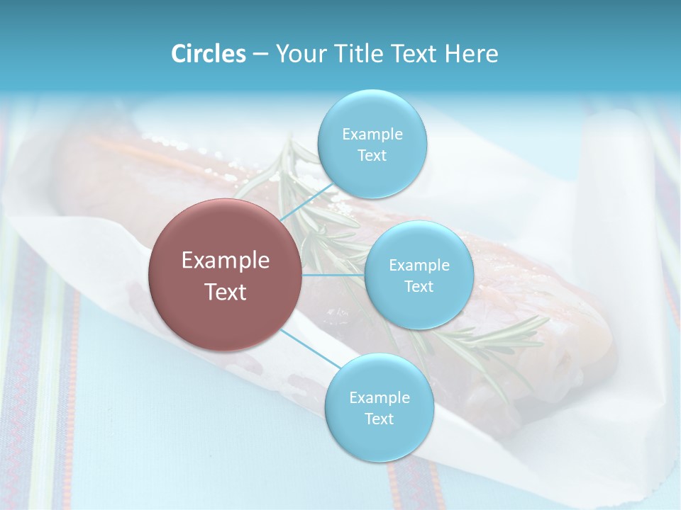 Color Ingredient Fish PowerPoint Template