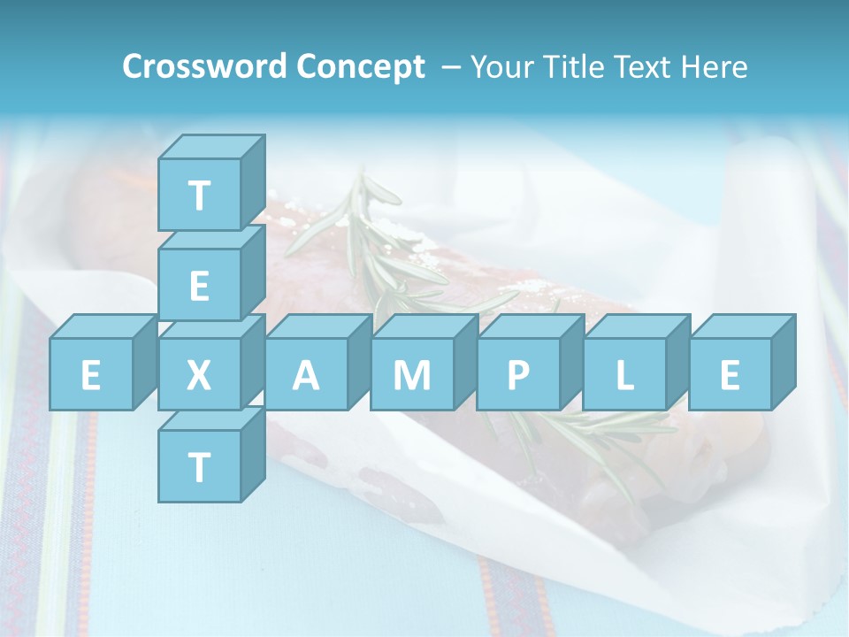 Color Ingredient Fish PowerPoint Template