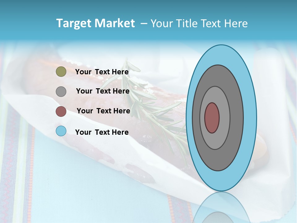 Color Ingredient Fish PowerPoint Template